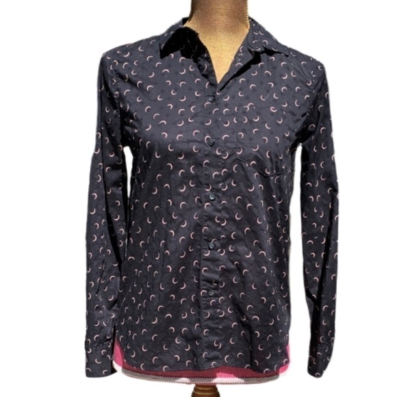 Madewell Shrunken Crescent Moon Button Down Shirt - Picture 2 of 10